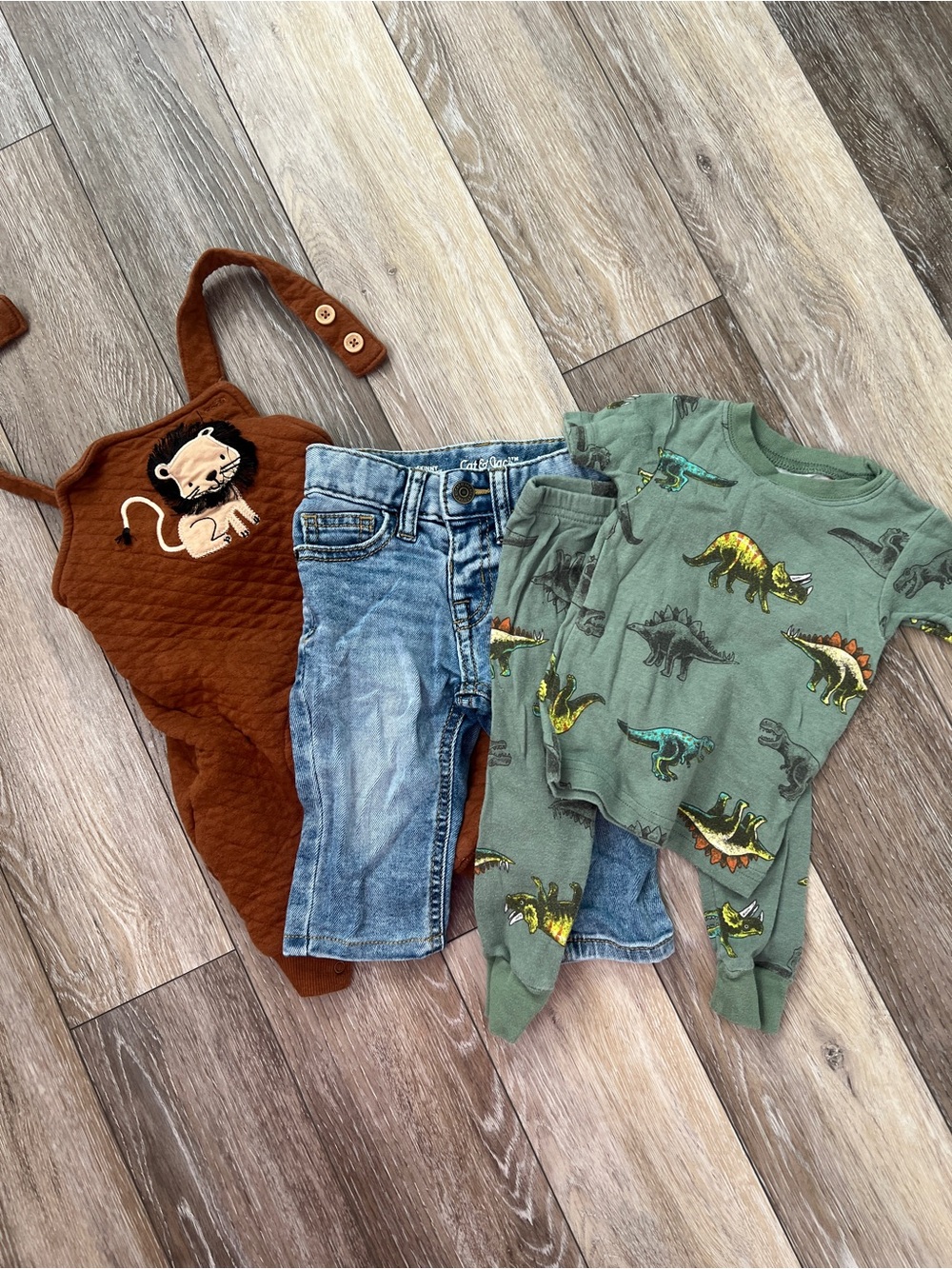 Bundle baby boy overalls pjs jeans